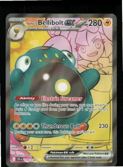 Iono's Bellibolt ex 172/159 Ultra Rare Journey Together Pokemon Near Mint - Image 1
