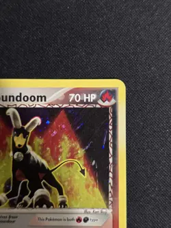 Pokemon Team Magma's Houndoom - Holo Rare 2004 Team Magma vs Team Aqua 10/95 MP - Image 5