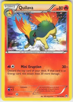 Quilava 19/162 Uncommon BREAKthrough Pokemon Lightly Played - Image 1