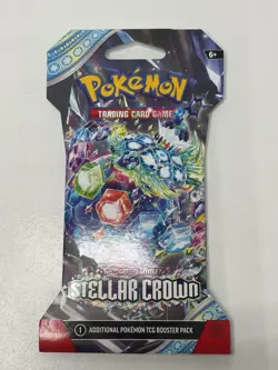 Pokemon TCG S&V Stellar Crown Sleeved Booster Pack (Random Pack Art) New/ Sealed - Image 2