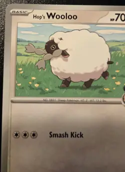 Hop's Wooloo 135/159 Common Scarlet & Violet: Journey Together Pokemon TCG - Image 2