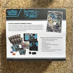 Pokemon TCG Scarlet & Violet—Black Bolt Elite Trainer Box Booster Promo English - Image 2