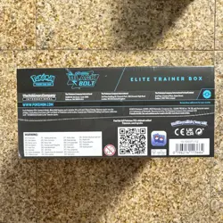 Pokemon TCG Scarlet & Violet—Black Bolt Elite Trainer Box Booster Promo English - Image 4