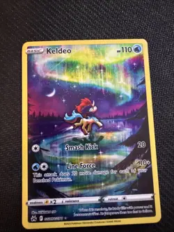 Pokemon Keldeo GG07/GG70 Crown Zenith Galarian Gallery Ultra Rare Full Art Holo - Image 1