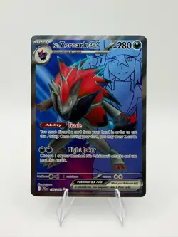 N's Zoroark ex - 175/159 - Pokemon SV09: Journey Together (JTG) -NM~M - Image 1