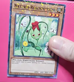 Naturia Rosewhip Yu-Gi-Oh! TCG Hidden Arsenal Chapter 1 Foil 1st Edition - Image 1