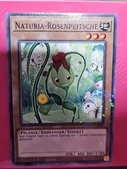 Naturia Rosewhip Yu-Gi-Oh! TCG Hidden Arsenal Chapter 1 Foil 1st Edition - Image 3