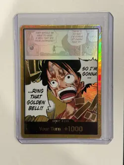 OP15 - Gold Don!! Your Turn - Adventures on Kami's Island One Piece English NM B - Image 1