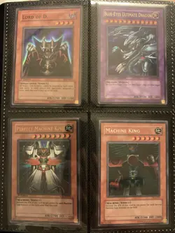 Vintage Yugioh Binder Collection - 160 Sleeved Cards - 1st Ed And High Rarities - Image 3