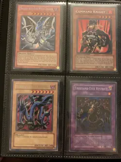 Vintage Yugioh Binder Collection - 160 Sleeved Cards - 1st Ed And High Rarities - Image 4