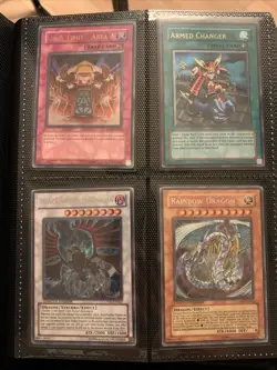 Vintage Yugioh Binder Collection - 160 Sleeved Cards - 1st Ed And High Rarities - Image 5