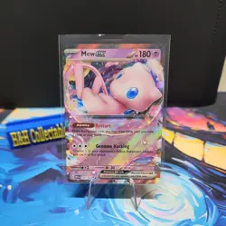 Mew EX 151/165 English Pokemon Scarlet & Violet 151 Card - Image 1