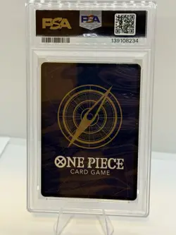 Roronoa Zoro OP07-113 Foil One Piece Promotion Card PSA 10 - Image 2
