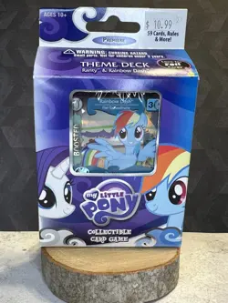 MY LITTLE PONY CARD GAME PREMIERE THEME DECK RARITY & RAINBOW DASH SEALED - Image 1
