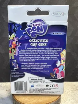 MY LITTLE PONY CARD GAME PREMIERE THEME DECK RARITY & RAINBOW DASH SEALED - Image 3