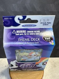 MY LITTLE PONY CARD GAME PREMIERE THEME DECK RARITY & RAINBOW DASH SEALED - Image 5