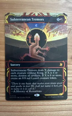 Subterranean Tremors Secrets of Strixhaven: Mystical Archive Foil - Image 1