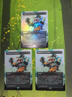 Surgical Extraction SLD Spiderman Foil NM Extended Arr Borderless - Image 1