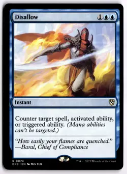 Disallow NM DRC Commander: Aetherdrift MTG - Image 1