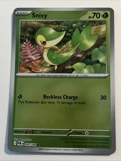 Snivy 004/088 Common Reverse Holo - Pokemon TCG Perfect Order - NM - Image 1