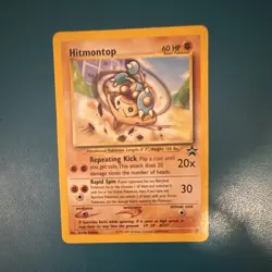 Pokemon Hitmontop 37/53 Wotc Promo Basic 60 HP Regular English 2001 - Image 1