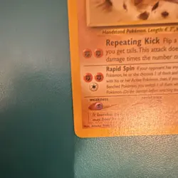 Pokemon Hitmontop 37/53 Wotc Promo Basic 60 HP Regular English 2001 - Image 4