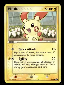 Plusle 13/17 POP Series 1 Common Pokemon - Image 1