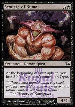 Scourge of Numai 3x FOIL BOK MTG Betrayers Kamigawa Uncommon MINT black - Image 1