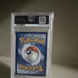 Pokemon TCG Ninetales 199/197 SV03 Obsidian Flames Illustration Rare Holo PSA 8 - Image 2