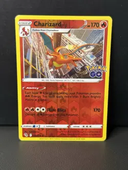 Charizard Reverse Holo 010/078 CREASED - Pokemon TCG - Image 1