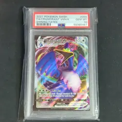 Pokemon Cramorant VMAX Full Art Ultra Rare Holo PSA 10 055/072 2021 320HP - Image 1