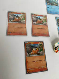 Lot of 9- Pokemon Ascended Heroes Pin Promo -Chikorita #8 Tepig #29 Totodile #41 - Image 2