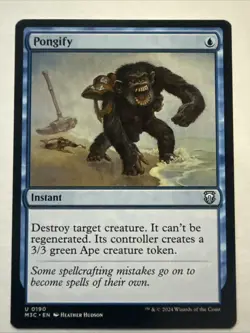 MTG Pongify 0190 Reg Commander: Modern Horizons 3 NM M3C - Image 1