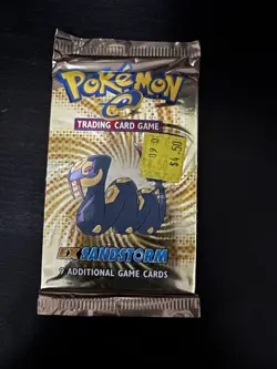Pokemon EX Sandstorm Booster Pack (Seviper Artwork) Sealed - 17.41 g - Image 3