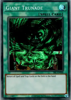 Yugioh Giant Trunade SRL-EN048 1st Edition Super Rare NM - Image 1