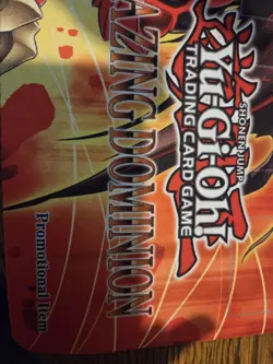 Konami Yu-Gi-Oh! Blazing Dominion Playmat Promo Sneak Peak PREMIER - Image 2