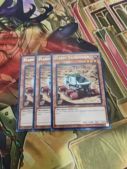 3X Planet Pathfinder - CRBR-EN042 - Rare 1ST ED NM YuGiOh - Image 1