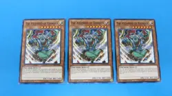 3x THE ASCENDED OF THUNDER COTD-EN036 1ST EDITION COMMON YUGIOH NM / UNPLAYED - Image 1