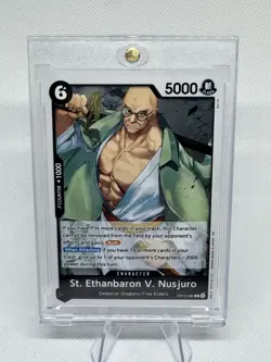 One Piece Tcg St. Ethanbaron V. Nusjuro Op13-080 Rare Eng Nm - Image 1