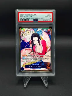 One Piece Boa Hancock PB Storage Box Gold Exclusive ST17-004 – PSA 10 + Display - Image 2