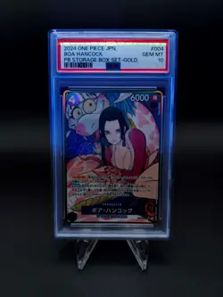 One Piece Boa Hancock PB Storage Box Gold Exclusive ST17-004 – PSA 10 + Display - Image 3