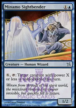 Minamo Sightbender 3x FOIL BOK MTG Betrayers Kamigawa Uncommon MINT blue - Image 1