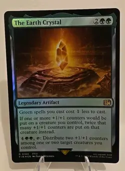 The Earth Crystal MTG Final Fantasy Foil - Image 1