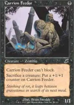 Carrion Feeder Magic mtg Moderate Play, English Scourge x1 - Image 1