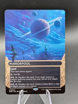 MTG: Mirrorpool | Borderless| Edge of Eternities | Pack Fresh NM | - Image 1