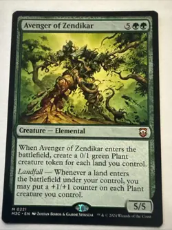 MTG Avenger of Zendikar 0221 Reg Mythic Modern Horizons 3 NM M3C - Image 1