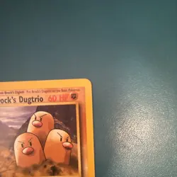 Pokemon Brock's Dugtrio 22/132 Gym Challenge Rare Unlimited - Image 3