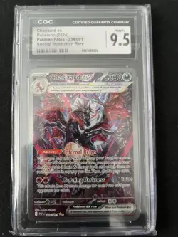 Pokemon Charizard ex 234/091 SV: Paldean Fates Holo - CGC 9.5! - Image 1