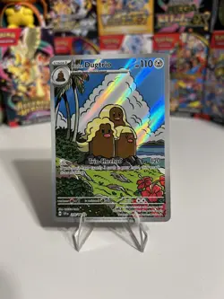 Alolan Dugtrio 208/191 - Pokemon Surging Sparks Illustration Rare NM Pack Fresh - Image 1