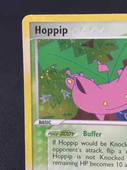 Hoppip 57/109 Swirl Team Rocket Returns Reverse Holo STAMPED LP/NM - Image 2